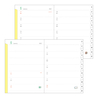 Midori Midori Pocket Diary 2027 Agenda Settimanale A6 Cani