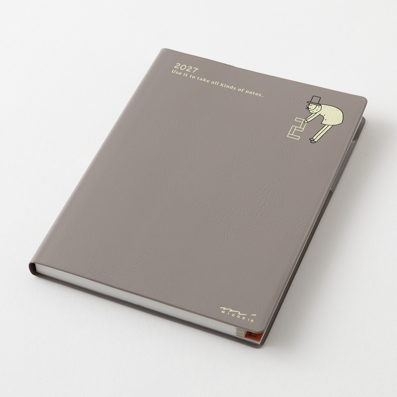 Midori Midori Pocket Diary 2027 A6 Weekly Ojisan