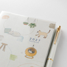 Midori Midori Pocket Diary 2027 Agenda Settimanale B6 Gatti