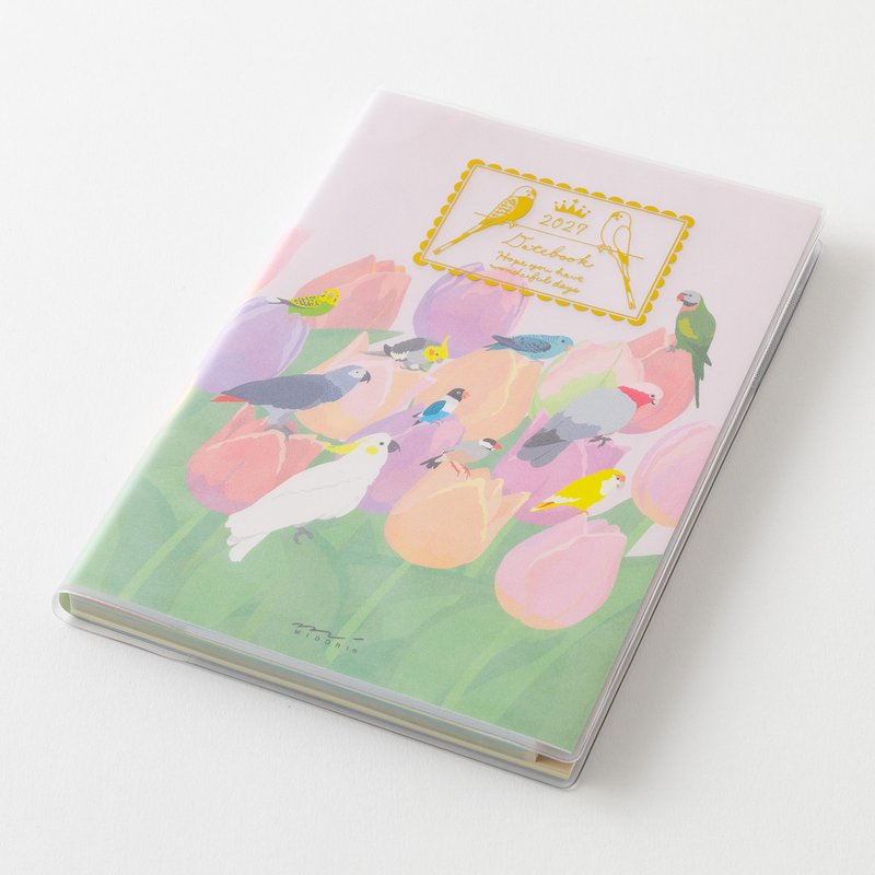 Midori Midori Pocket Diary 2027 Agenda Settimanale B6 Uccelli