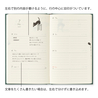 Midori Midori Book Style Diary 2027 Agenda Settimanale B6 Gatti Verde