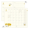 Midori Midori Book Style Diary 2027 Agenda Settimanale B6 Cani Gialla