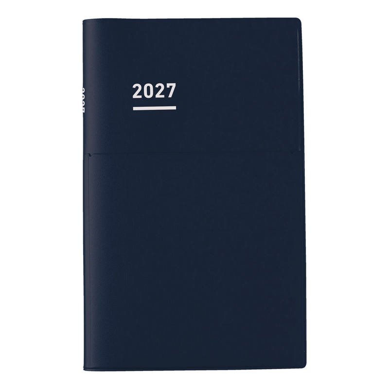 Kokuyo Kokuyo Jibun Techo Biz Agenda 2027 A5 Slim Navy
