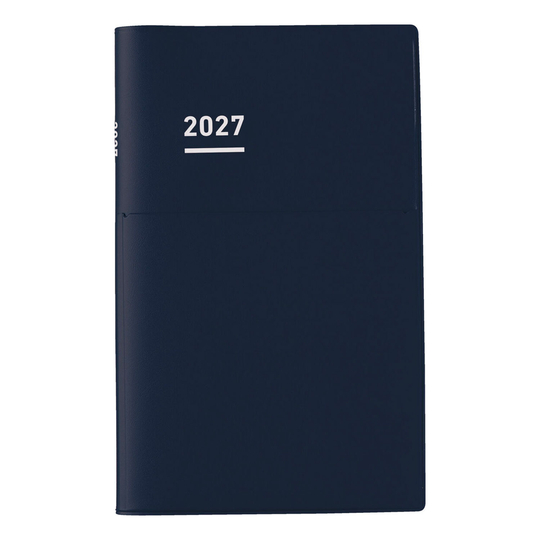 Kokuyo Jibun Techo Biz 2027 A5 Slim Navy