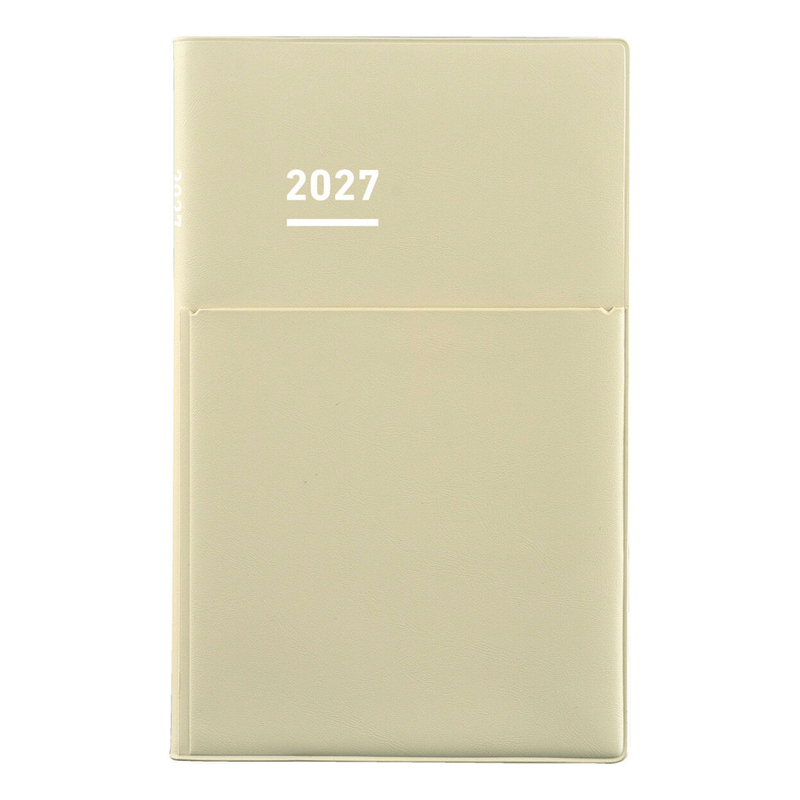 Kokuyo Kokuyo Jibun Techo Biz Agenda 2027 A5 Slim Beige