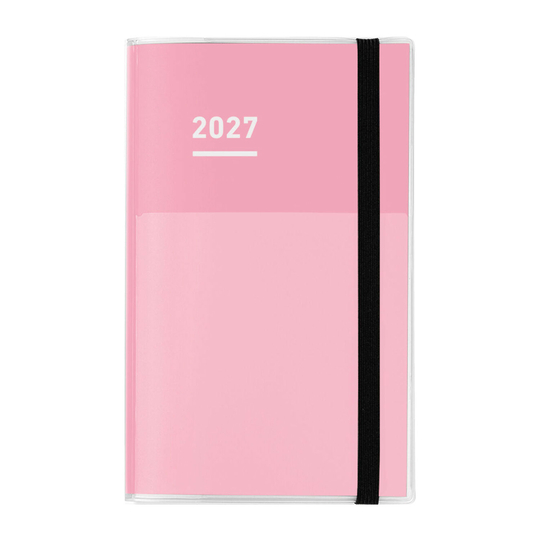 Kokuyo Jibun Techo First Kit 2027 A5 Slim Pink