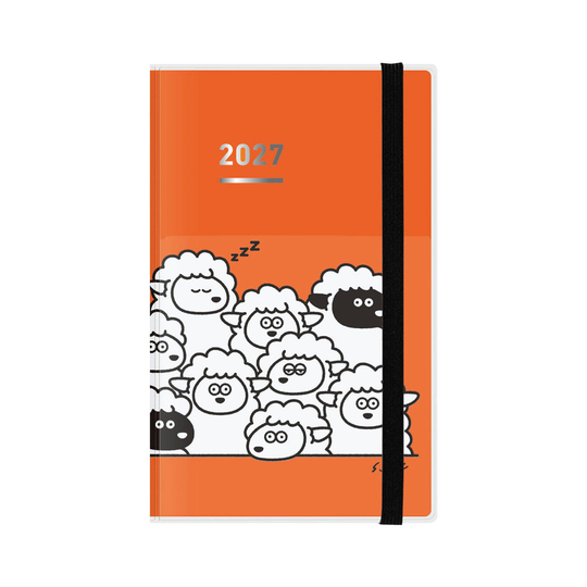Kokuyo Jibun Techo First Kit 2027 A5 Slim Orange