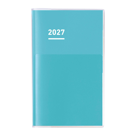 Kokuyo Jibun Techo Diary Agenda 2027 A5 Slim Verde