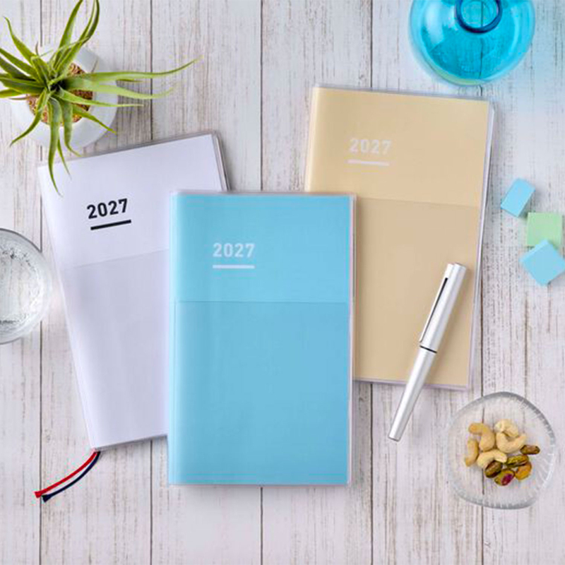 Kokuyo Kokuyo Jibun Techo Diary mini 2027 B6 Slim Green