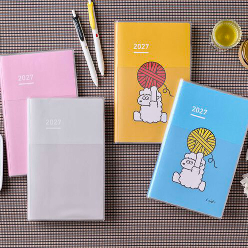 Kokuyo Kokuyo Jibun Techo Days mini Agenda 2027 B6 Slim Rosa
