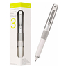 Uni Uni-ball Zento Signature 3 Color 0.38 mm Multi Pen Silver
