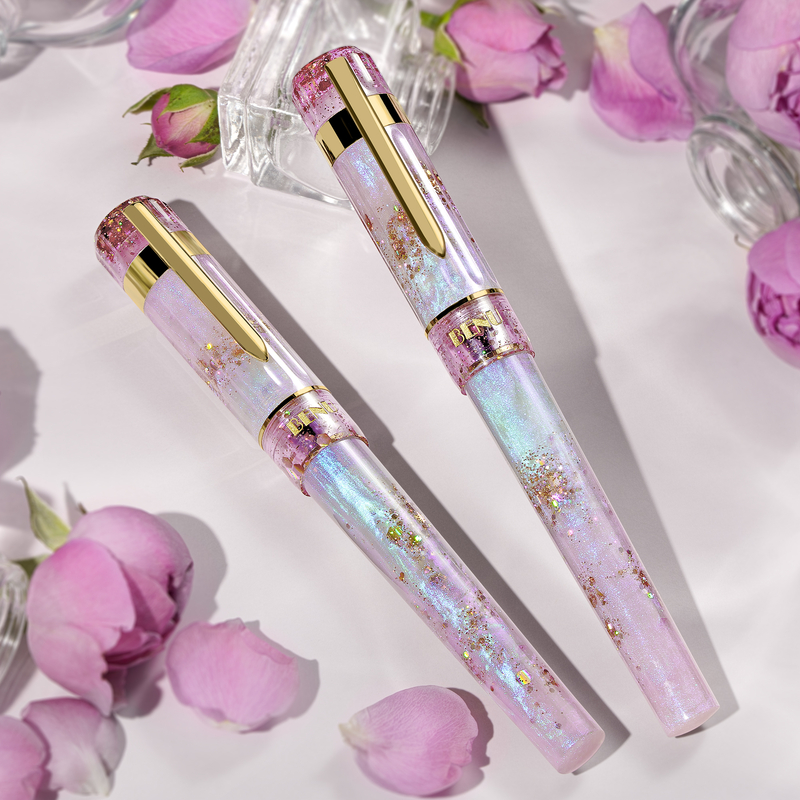 Benu Benu Tribute Fountain Pen Rose de Mai