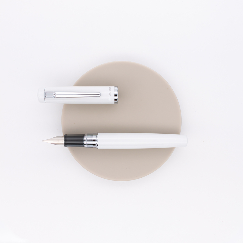 Platinum Procyon Fountain Pen Porcelain White