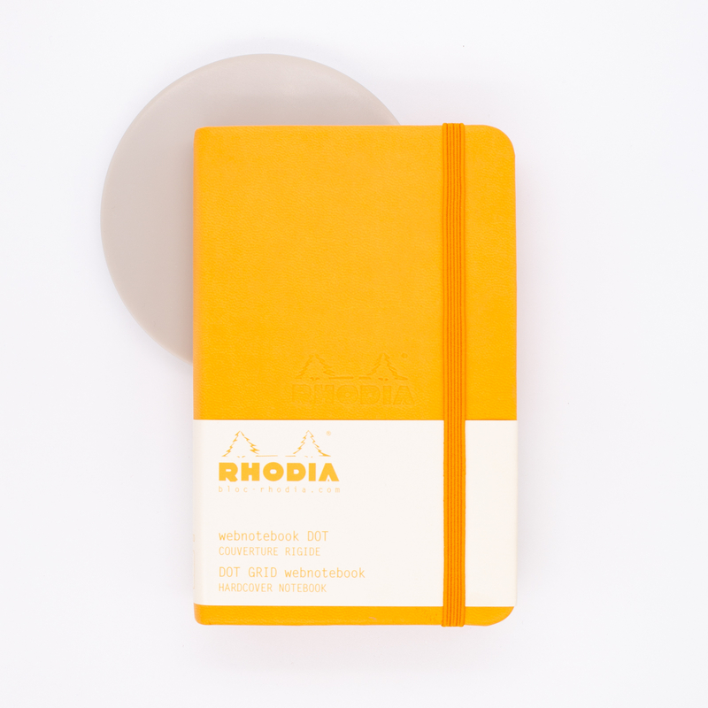Rhodia Webnotebook A6 Dot Arancione