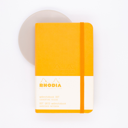 Rhodia Webnotebook A6 Dot Arancione