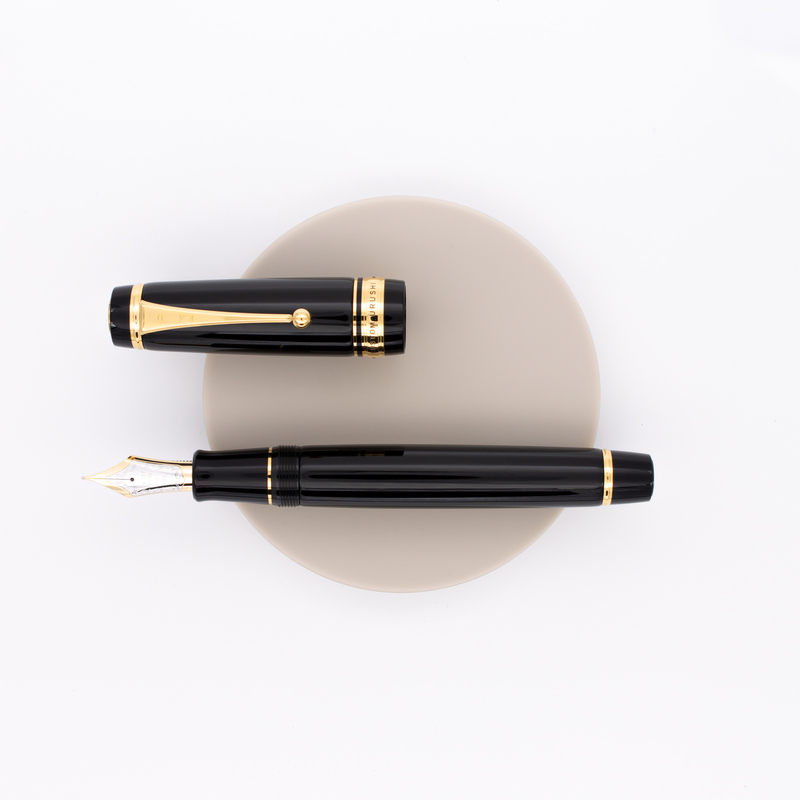Pilot Custom Urushi Fountain Pen Black Ebonite