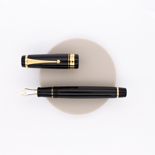 Pilot Custom Urushi Fountain Pen Black Ebonite