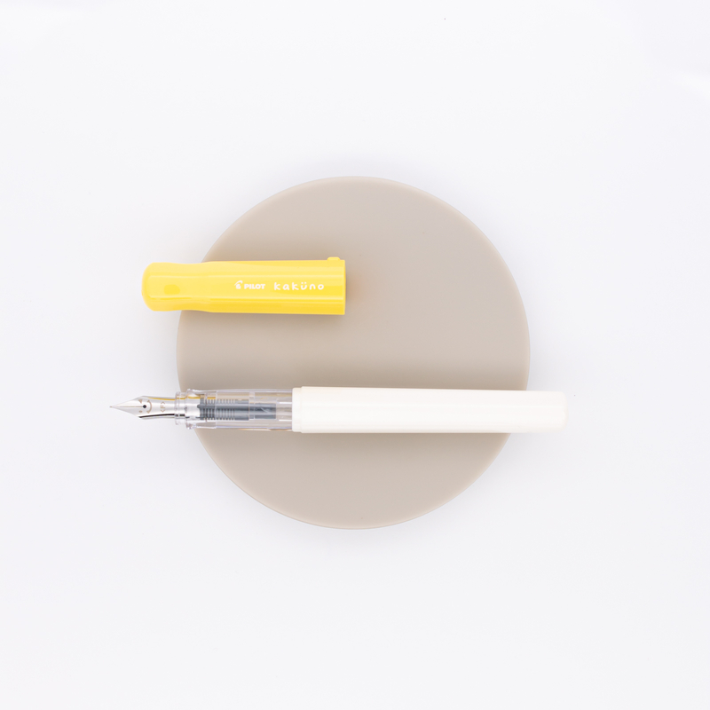 Pilot Kakuno Fountain Pen Soft Yellow