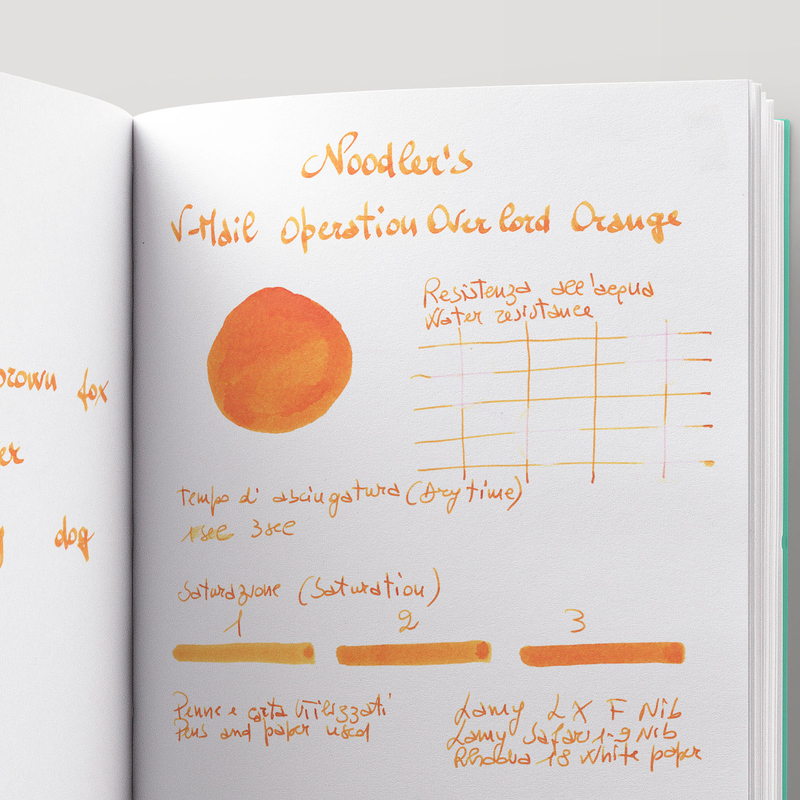 Noodler's V-Mail Operation Overlord Orange Ink Bottle 3 oz