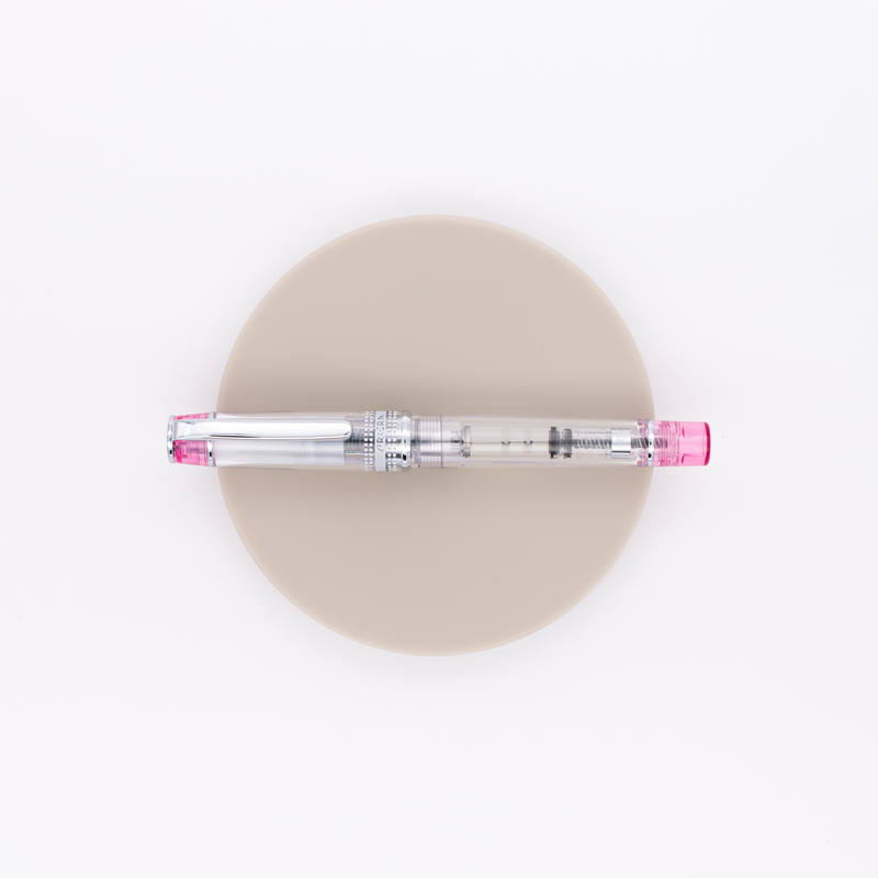 Pilot Prera Penna Stilografica Rosa Trasparente
