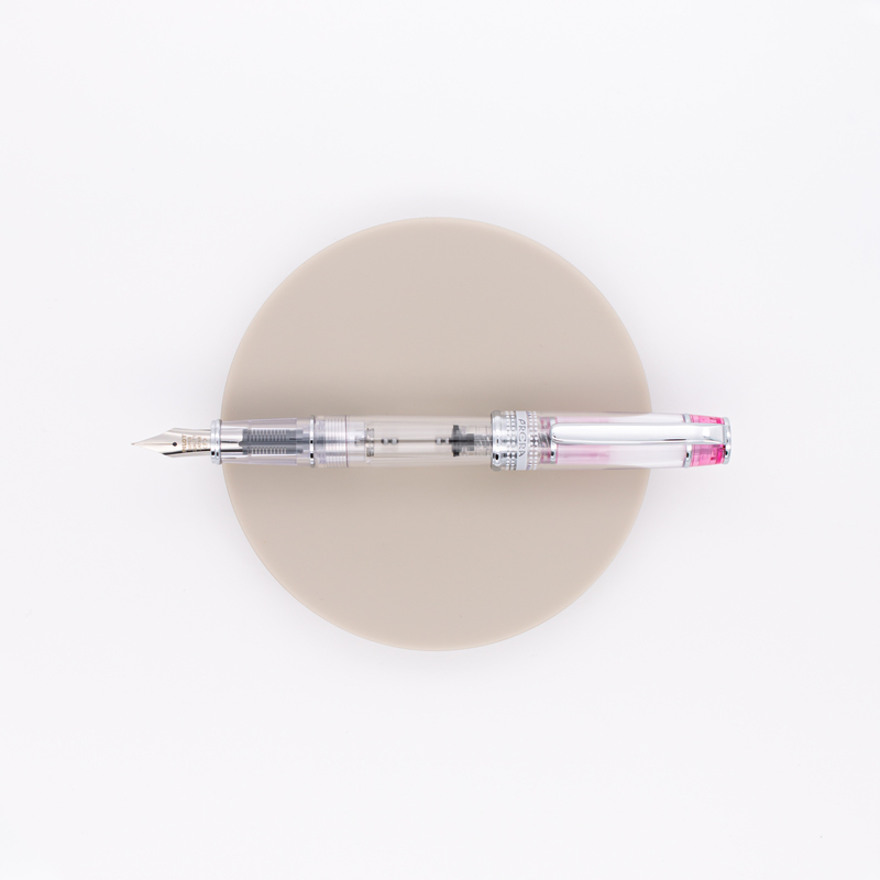 Pilot Prera Penna Stilografica Rosa Trasparente