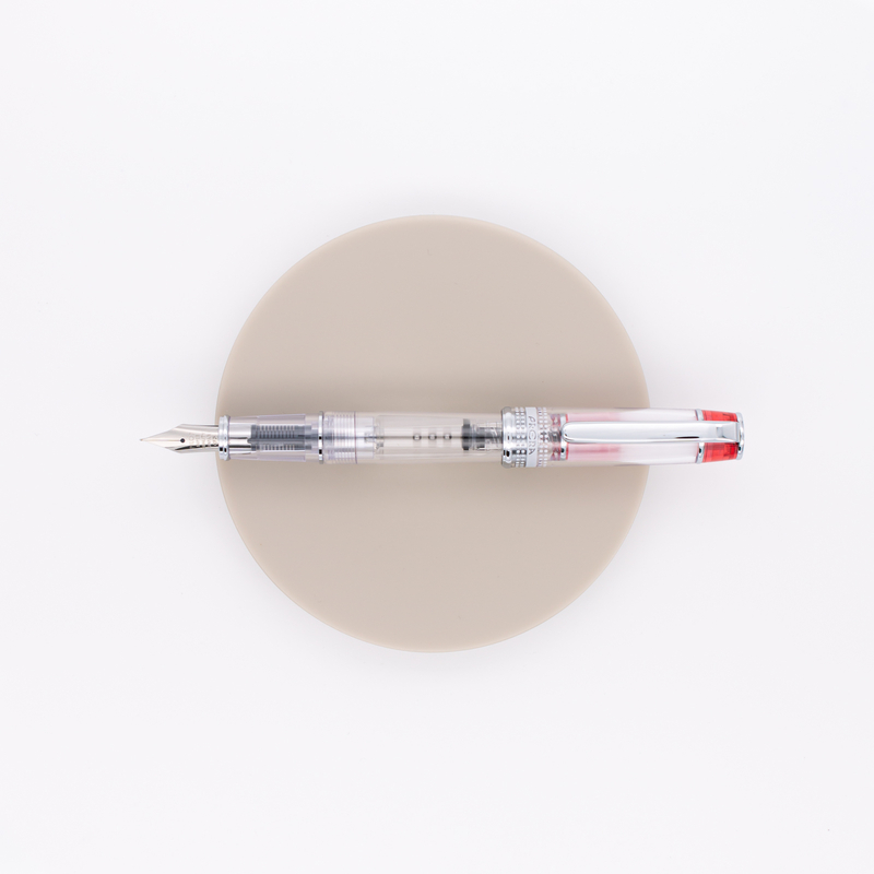 Pilot Prera Fountain Pen Clear Red