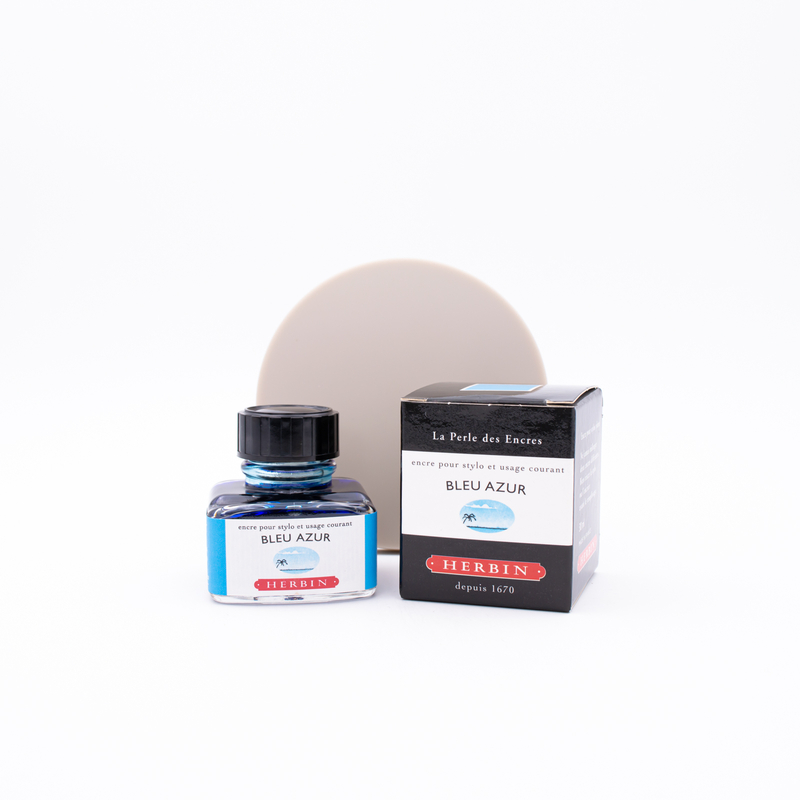 Herbin Bleu Azur Ink Bottle 30 ml