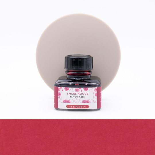 Herbin Rose Scented Ink Bottle 30 ml