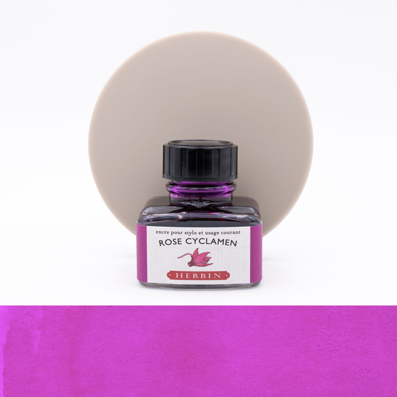 Herbin Rose Cyclamen Ink Bottle 30 ml