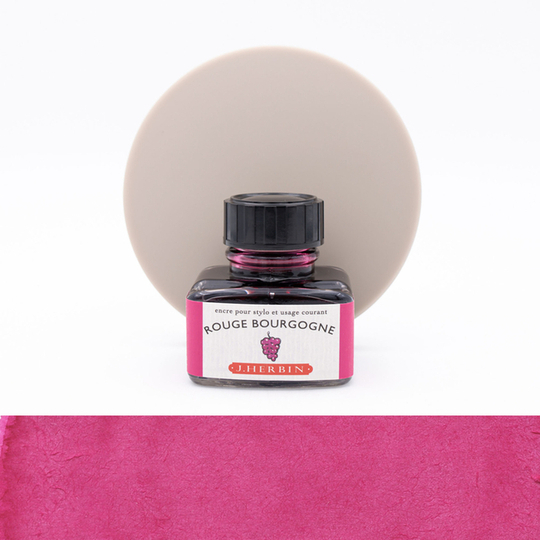 Herbin Rouge Bourgogne Ink Bottle 30 ml