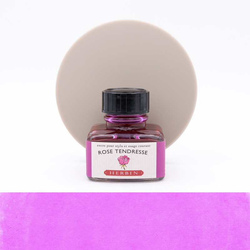 Herbin Rose Tendresse Ink Bottle 30 ml