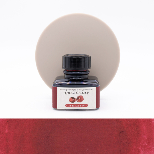Herbin Rouge Grenat Ink Bottle 30 ml