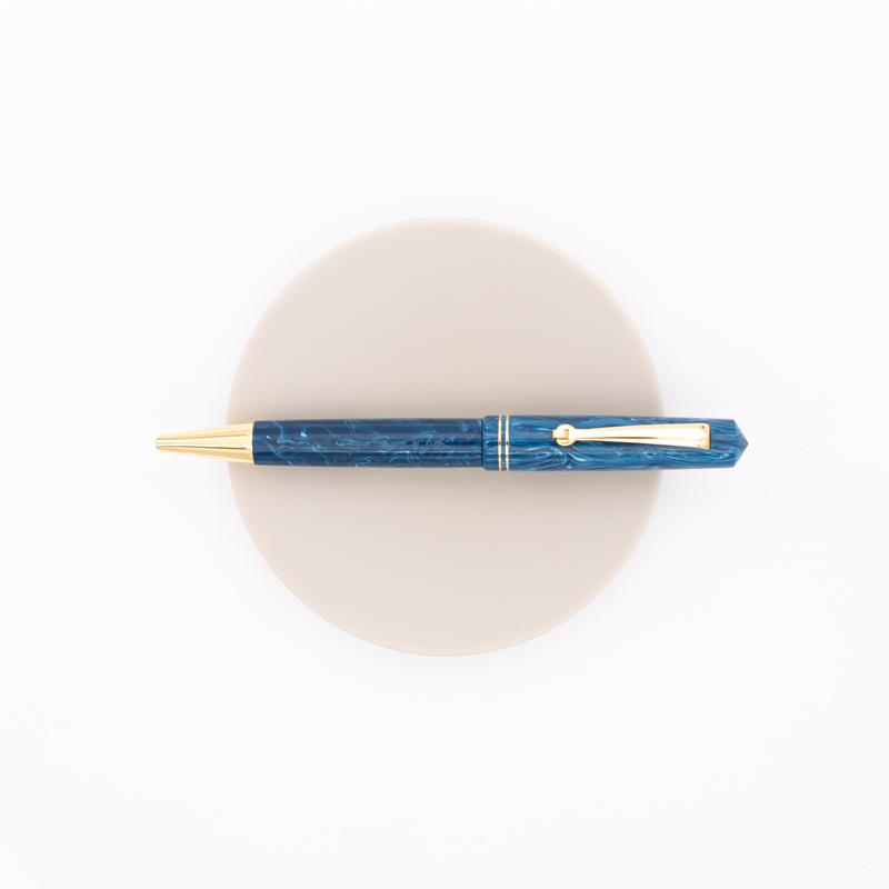 Leonardo Officina Italiana Momento Zero Ballpoint Pen Positano Blue