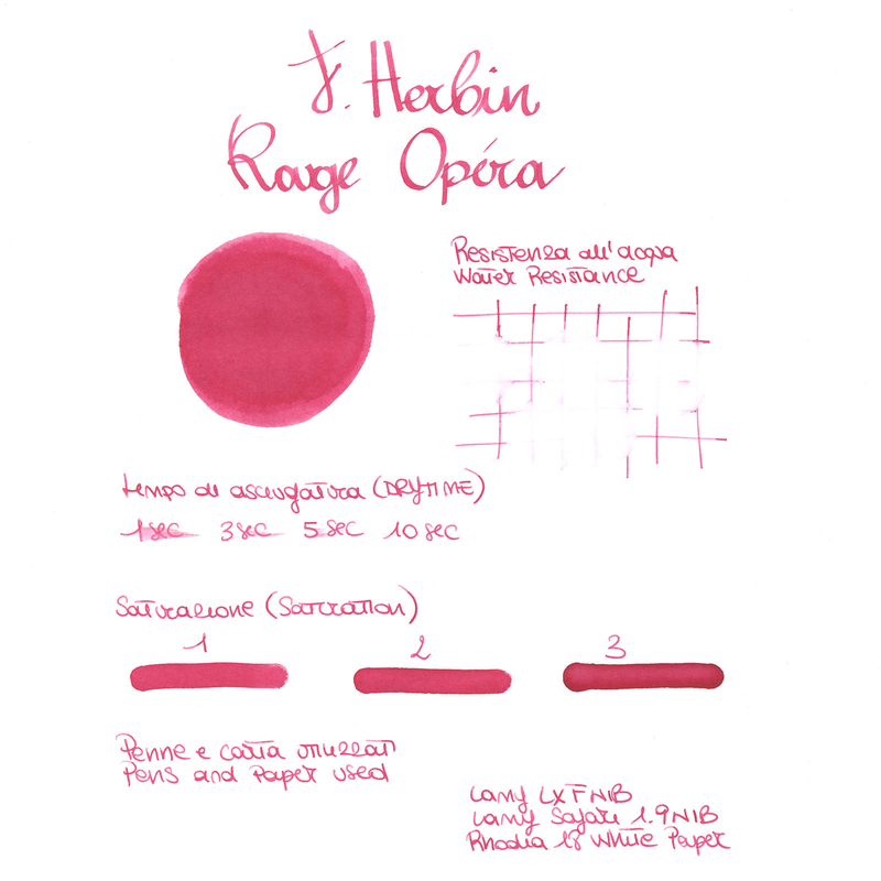Herbin Rouge Opera Inchiostro 30 ml