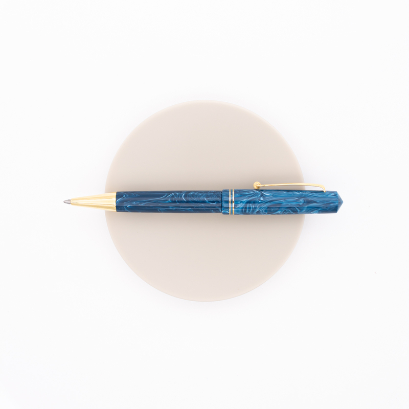 Leonardo Officina Italiana Momento Zero Ballpoint Pen Positano Blue