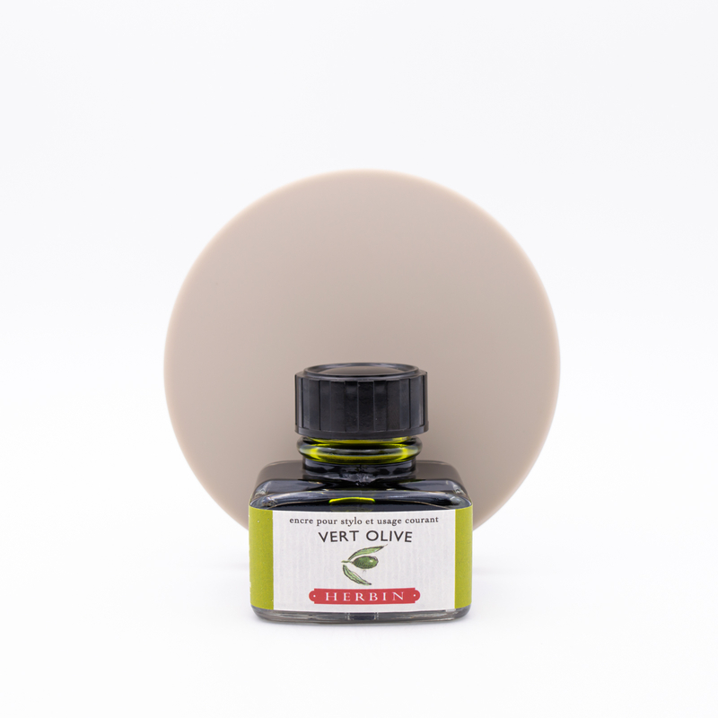 Herbin Vert Olive Ink Bottle 30 ml