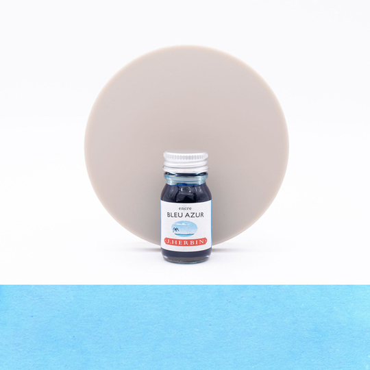 Herbin Bleu Azur Ink Bottle 10 ml