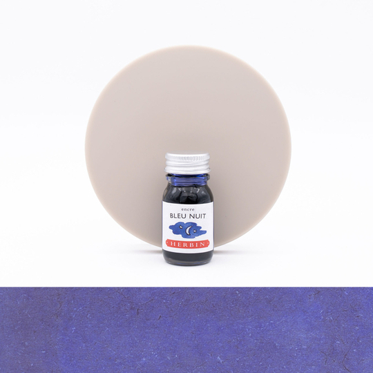 Herbin Bleu Nuit Ink Bottle 10 ml