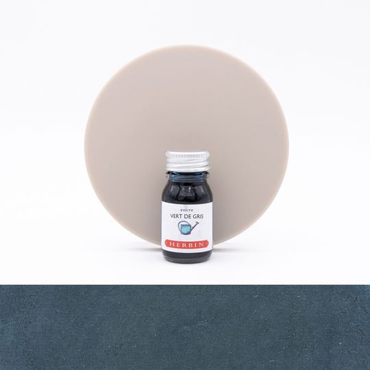 Herbin Vert de Gris Ink Bottle 10 ml