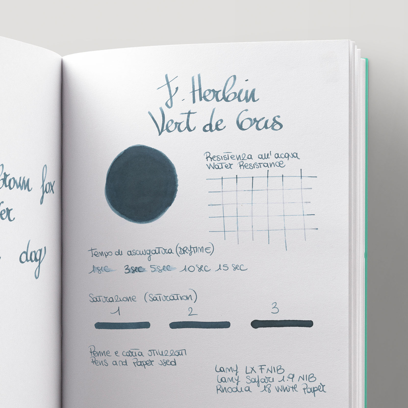 Herbin Vert de Gris Ink Bottle 10 ml