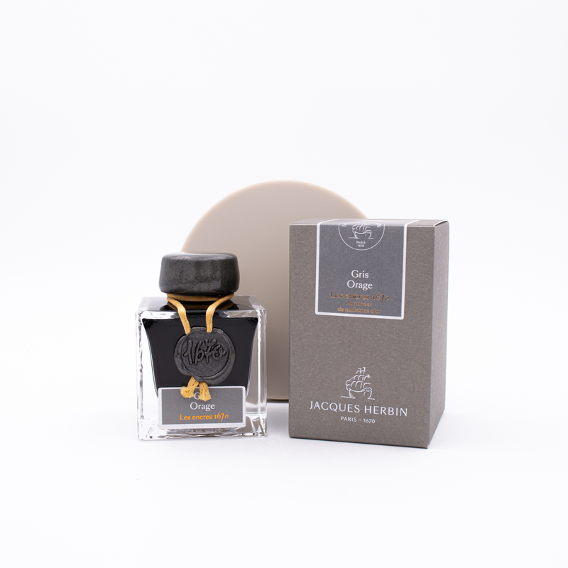 Herbin 1670 Stormy Grey (Gris Orage) Ink Bottle 50 ml