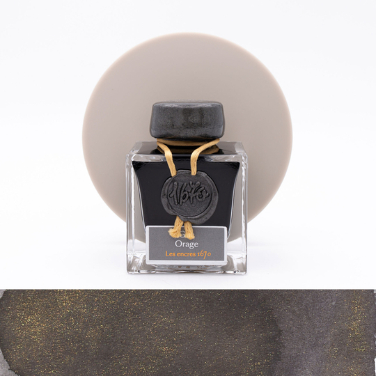 Herbin 1670 Stormy Grey (Gris Orage) Ink Bottle 50 ml