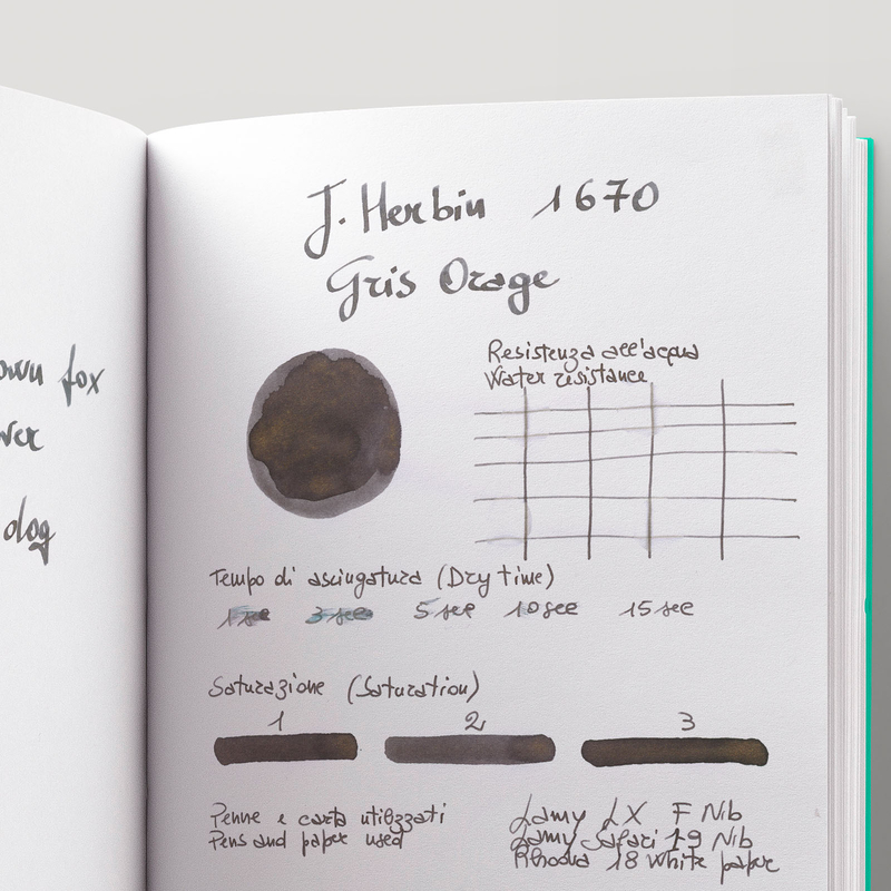 Herbin 1670 Stormy Grey (Gris Orage) Ink Bottle 50 ml