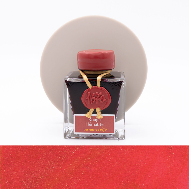Herbin 1670 Rouge Hematite Ink Bottle 50 ml
