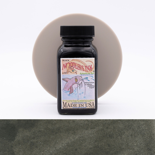 Noodler's Eel Black Ink Bottle 3 oz