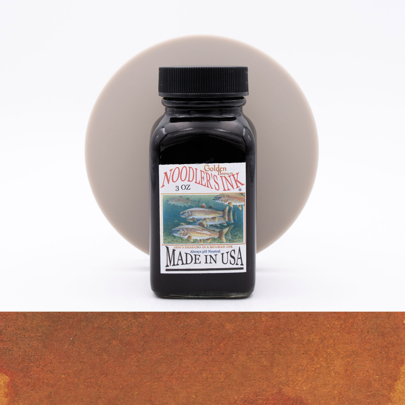 Noodler's Golden Brown Ink Bottle 3 oz