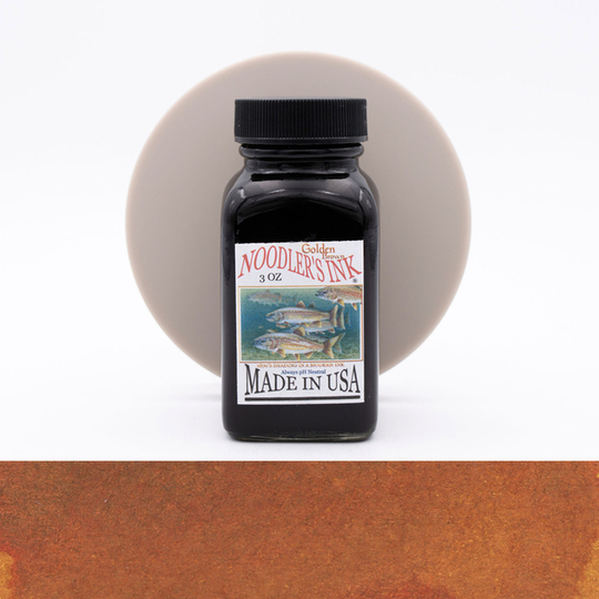 Noodler's Golden Brown Ink Bottle 3 oz