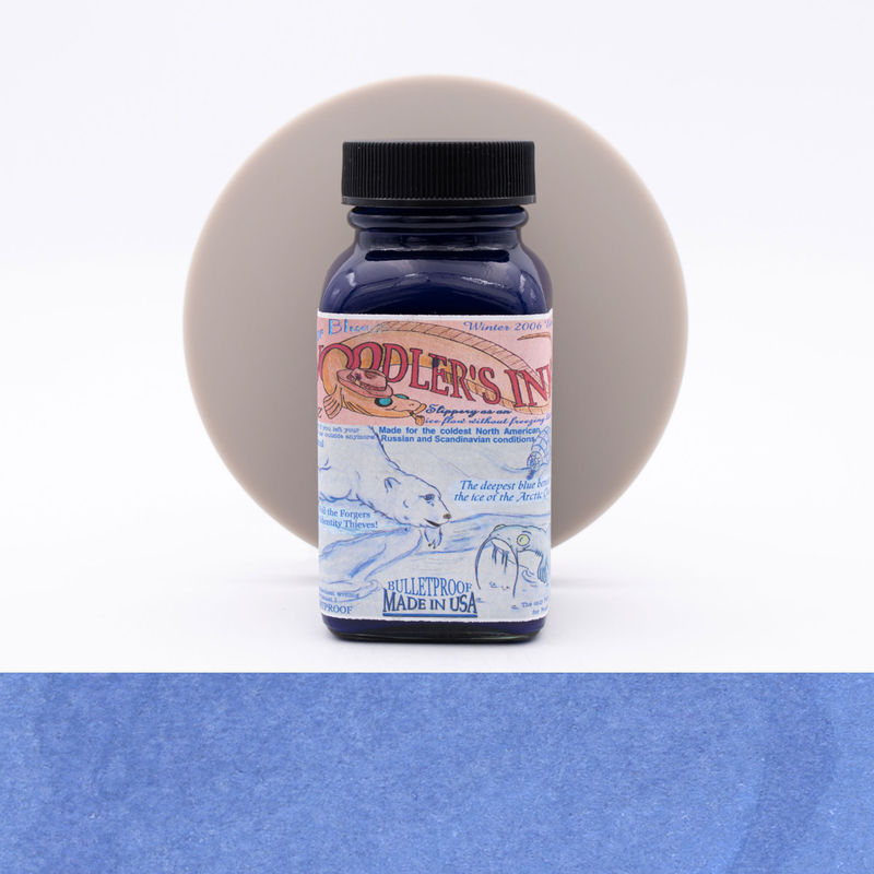 Noodler's Eternal Polar Blue Ink Bottle 3 oz