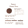 Kaweco Caramel Brown 6 Cartucce
