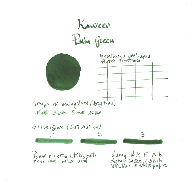 Kaweco Palm Green 6 Cartucce